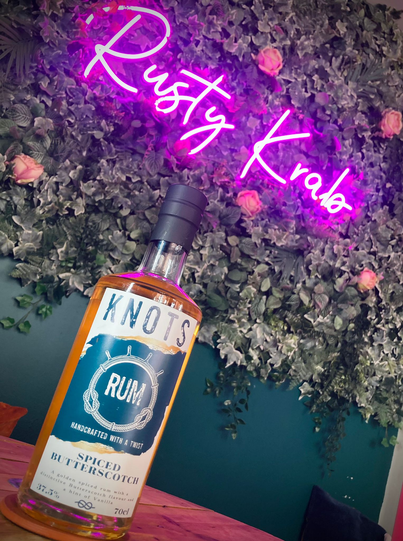 Rum25 Spiced Butterscotch 37.5 RK2 Rums and Bars The Rusty Krab