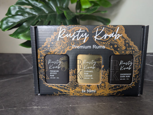 Taster Gift Kits - 3 x 5cl Rusty Krab Rums