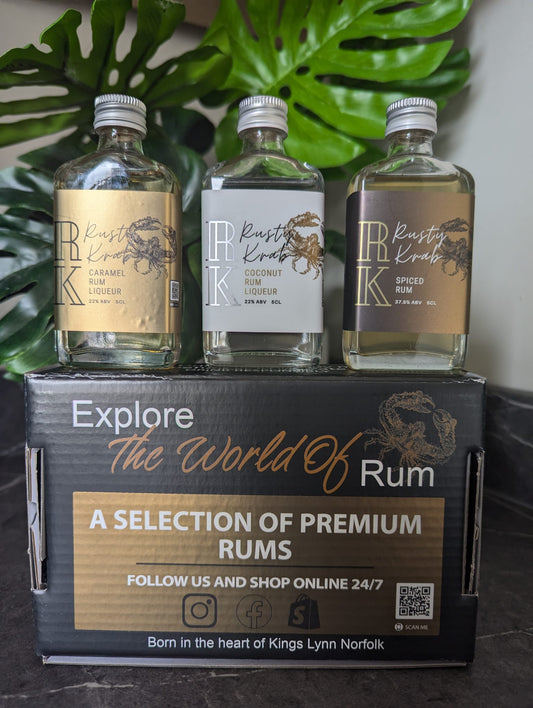 Taster Gift Kits - 3 x 5cl Rusty Krab Rums