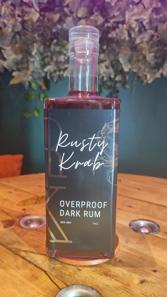 Rusty Krab Overproof Dark Rum 65%