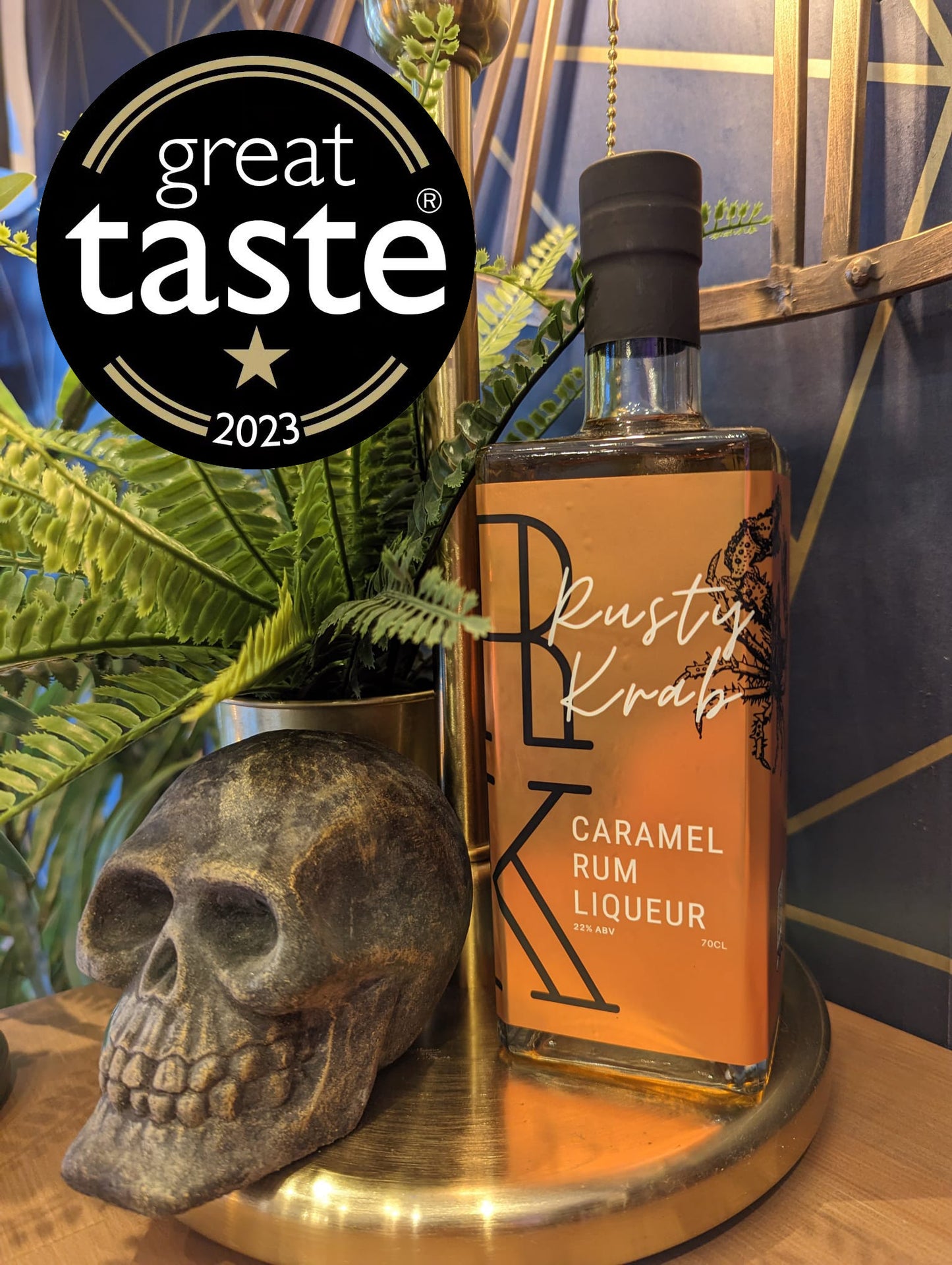 Rusty Krab Caramel Rum Liqueur 22% Award winning