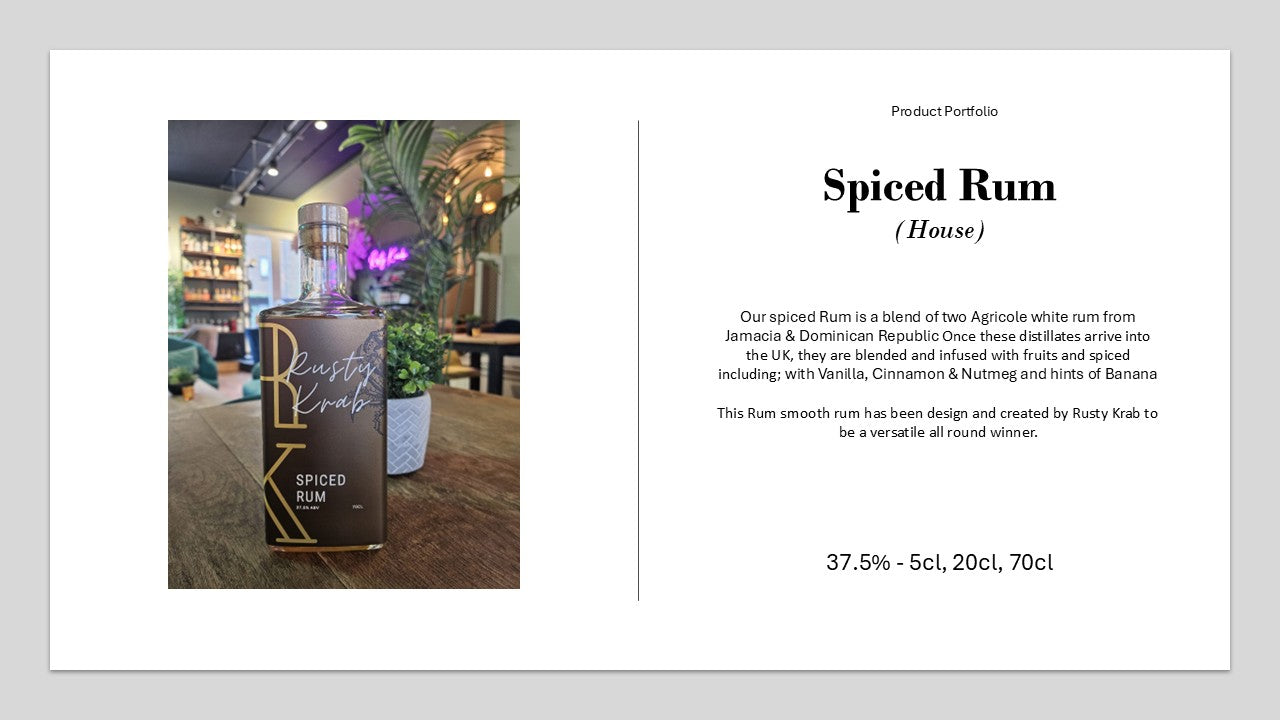 Rusty Krab Spiced (House) 37.5% - 70cl
