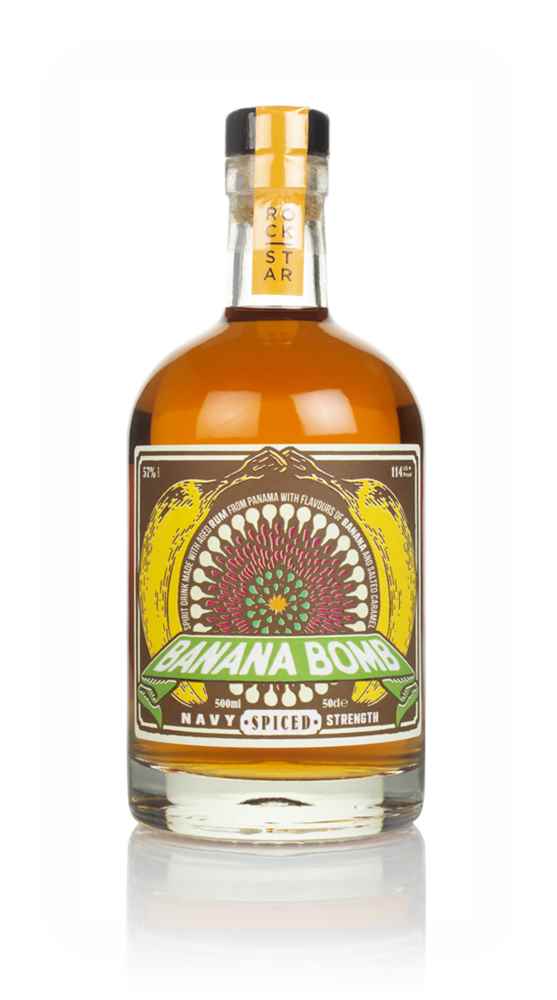 Rockstar Banana Bomb Spiced Rum 57%