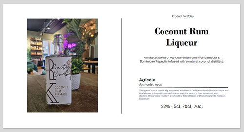 Rusty Krab Coconut Liqueur 22% - 70cl