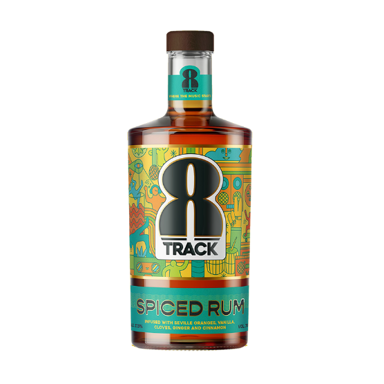8Track Spiced Rum 37.5%