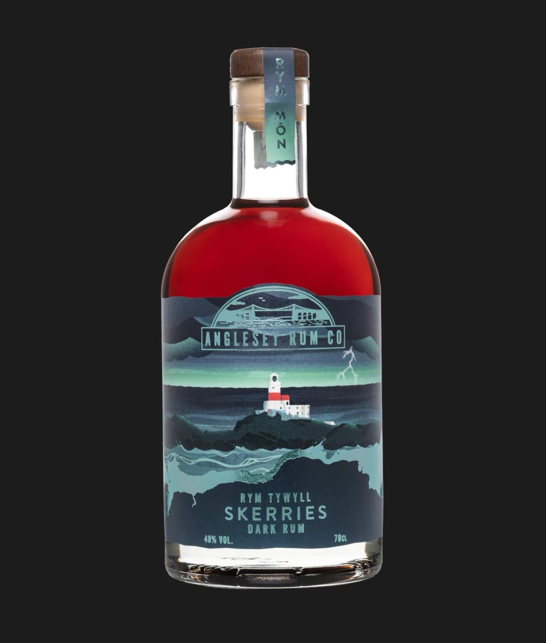 Anglesey Dark Rum 40% 70cl