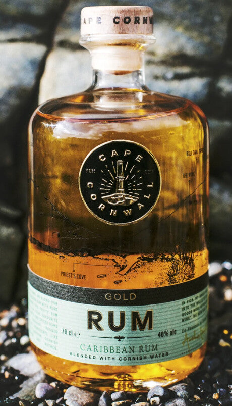 Cape Cornwall Gold Rum 40%