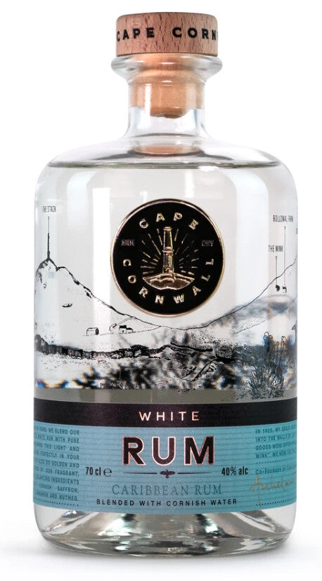Cape Cornwall White Rum 40%
