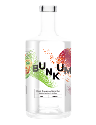 Bunkum Blood Orange & Lime Flavoured Rum