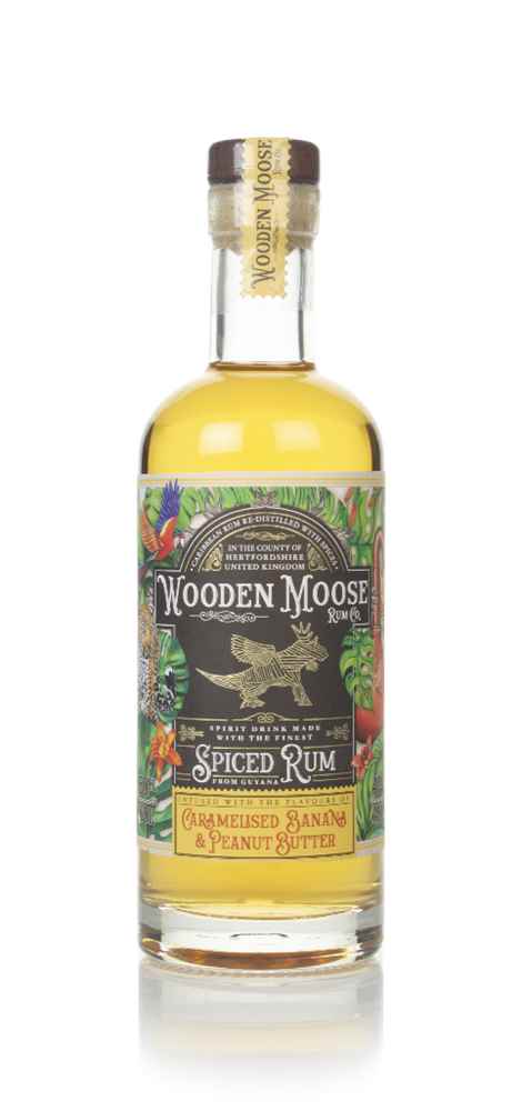 Wooden Moose Caramelised Banana & Peanut Butter Spiced Rum

 (50cl, 40%)